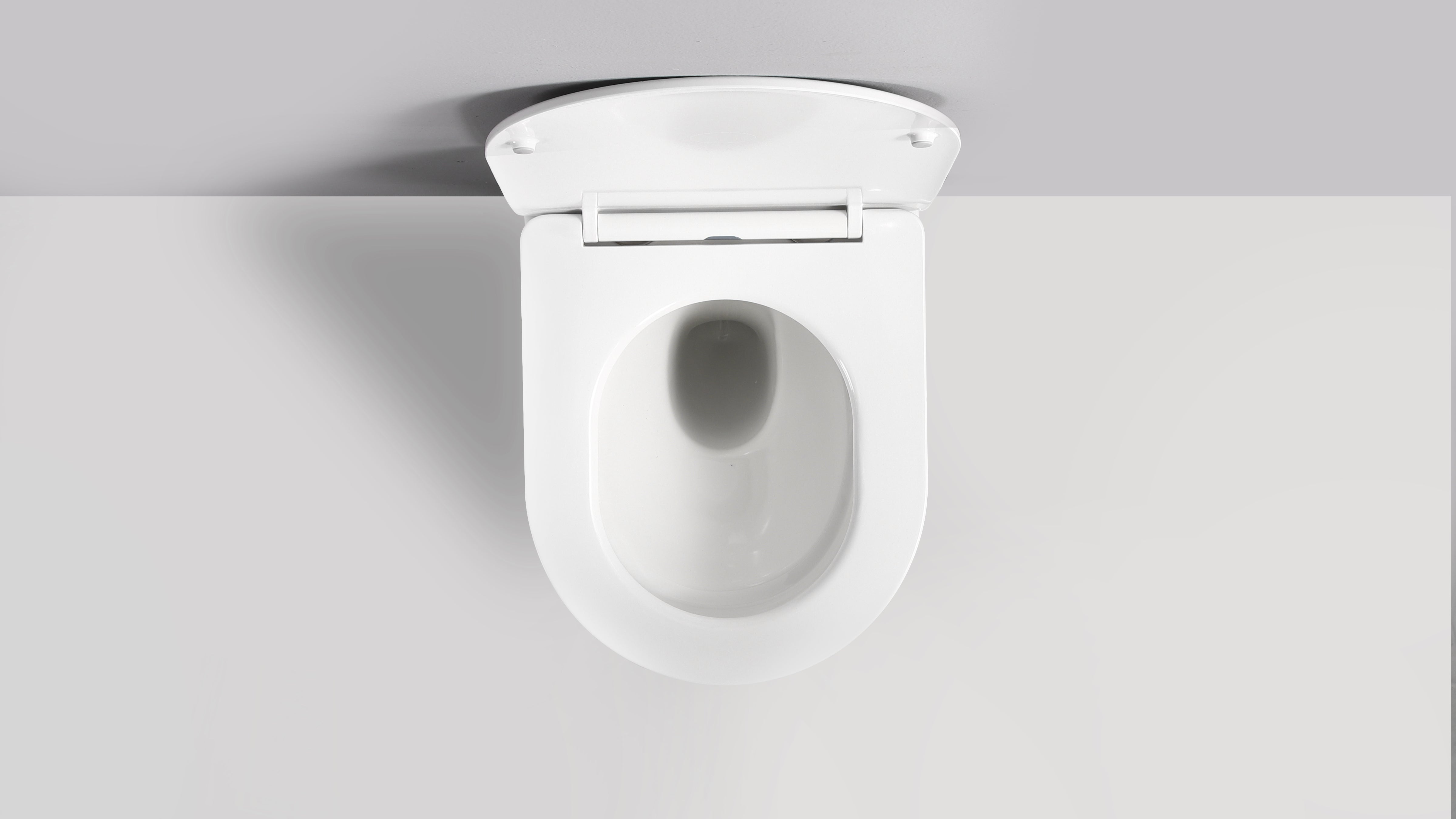 ELIO PAN ROUND WHITE WALL HUNG PAN & SEAT